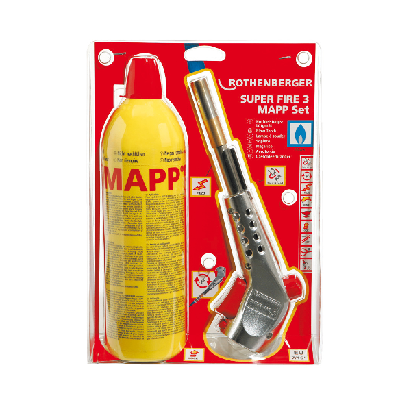 Lampa Sudura Cupru Super Fire 3 Rothenberger