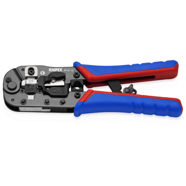 Cleste de sertizat mufe RJ45 cabluri internet Knipex 97 51 13