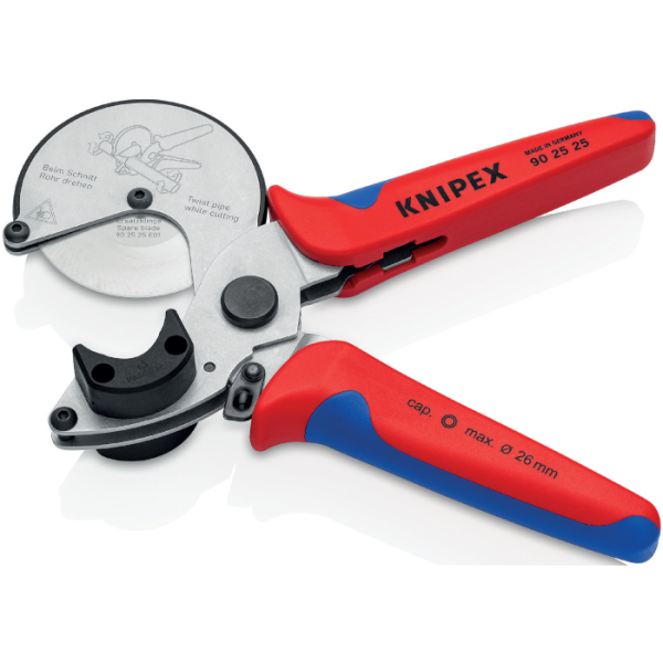 Foarfeca cu rola de taiat tevi 26 mm Knipex 90 25 25