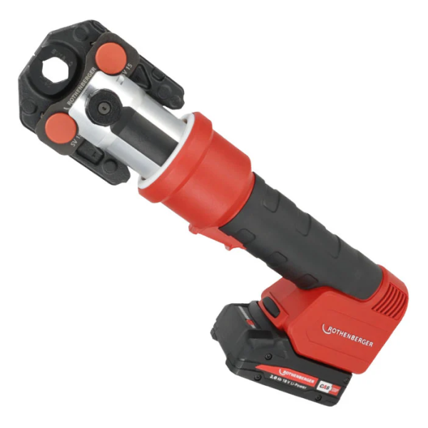 Masina de presat tevi Romax Nano Rothenberger cu bacuri pexal TH