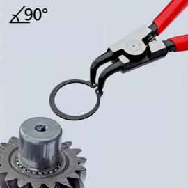 Set clești pentru inele de siguranță axuri auto 8 buc