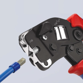 Cleste de sertizat pini 0,08 - 10 si 16 mm2 Knipex 97 53 09