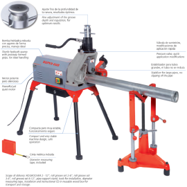 Masina de canelat tevi 12 toli Rogroover SE 1500001987