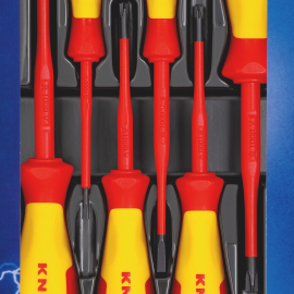 Surubelnite slim Plus Minus si drepte Knipex 00 20 12 V05