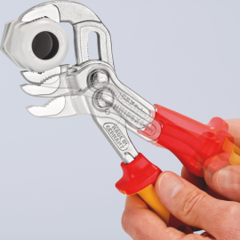 Cleste papagal izolat cromat Cobra 250 mm