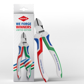 Cleste sfic editie limitata We forge winners 2026 Knipex 70 02 160 S8