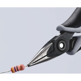 Patent cu varf plat rotund electronica Knipex 34 52 130 ESD Patent cu varf plat rotund electronica Knipex 34 52 130 ESD