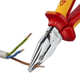 Patent cu varf rotund 185 mm Knipex