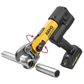 Presa de sertizat tevi cu acumulator REMS Akku-Press E 22 V A1-32kN