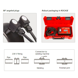 Aparat sudură prin electrofuziune Rofuse Sani 160 mm Aparat sudură prin electrofuziune Rofuse Sani 160 mm