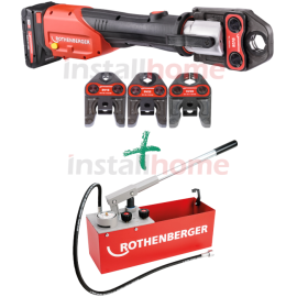 Romax 4000 Rothenberger 1000001924 Masina de presat tevi cupru cu bacuri SV15, SV22 si SV 28