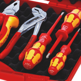 Set scule izolate electrician 7 buc Knipex 00 21 15