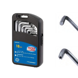 Set chie imbus si torx 18 piese