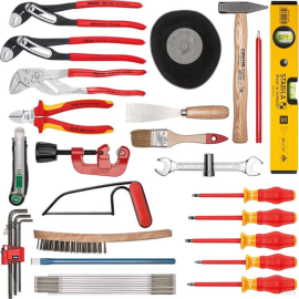 Trusa scule instalator cu valiza pe roti Knipex 00 21 06 HK S