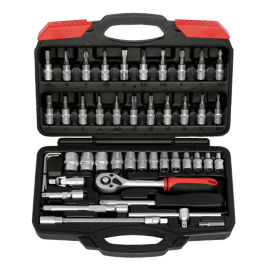 Trusa de chei tubulare si biti cu clichet SuperEgo SEH000700 Trusa de chei tubulare si biti cu clichet SuperEgo SEH000700