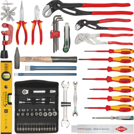 Trusa scule instalator 52 unelte Knipex 00 21 19 LB S