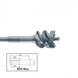 Burghiu strapungere SDS-Max, 65x550mm