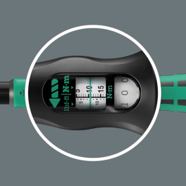 Cheie dinamometrica 2.5-25 Nm Wera A5 Torque Lock actionare in ses orar 1/4"