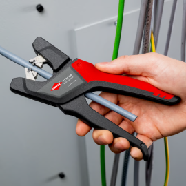 Cleste dezizolat automat cabluri ecranate rotunde Knipex