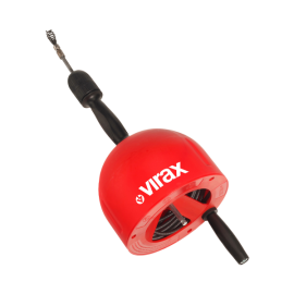 Spirala de desfundat Virax, cu cablu 7,5 m