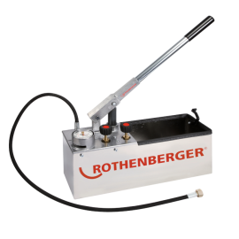 Pompa umplere 60 bar rezervor inox Rothenberger RP 50 S