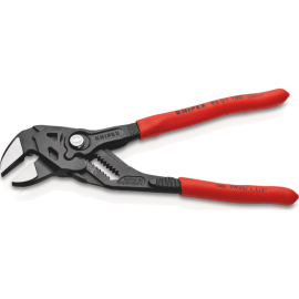 Cleste tip cheie reglabila cu buton 180 mm, Knipex 86 01 180