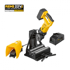 Masina debitat tevi cu acumulator, Rems Akku Cento 22V